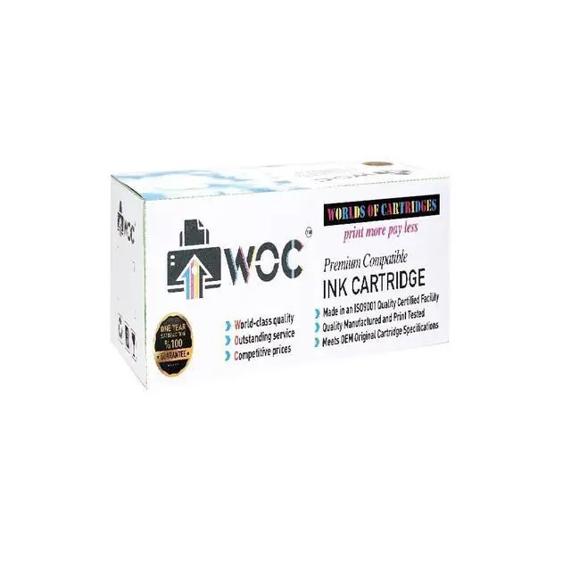 Alt view image 3 of 4 - WOC Remanufactured Ink Cartridge Replacement for HP 94/95 | (C8765WN / C8766WN) (5-Pack: 3x Black + 2x Tri-color)