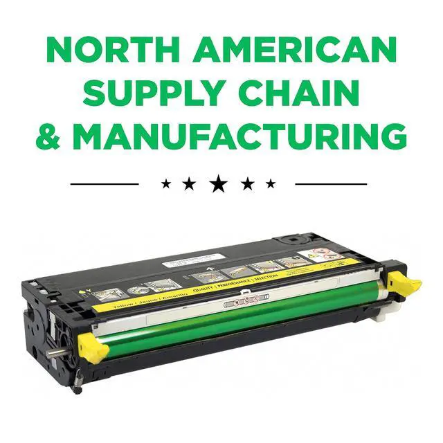 Alt view image 2 of 6 - Remanufactured Toner Cartridge Replacement for Dell 3110/3115 | Yellow | High Yield