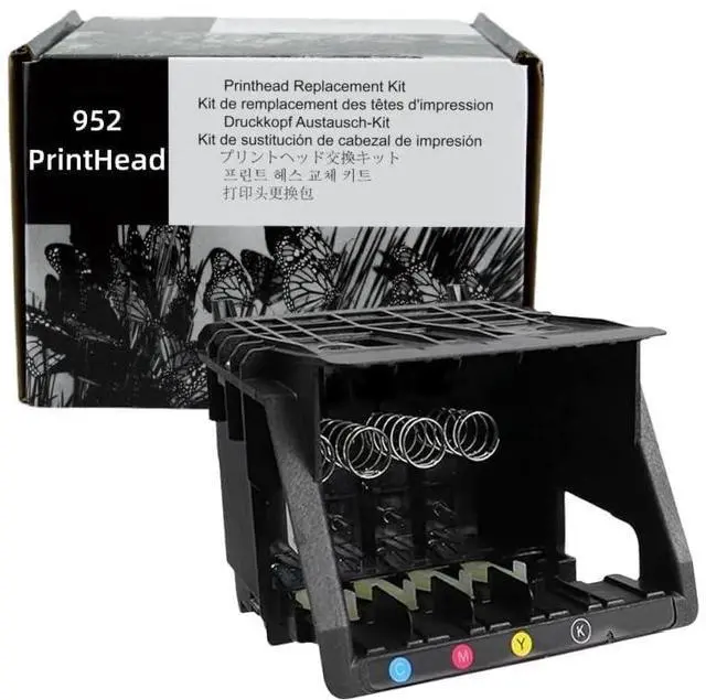 Main image of 952 Printhead (with chip) Compatible with HP officejet pro 7740 8710 8715 8720 8725 8730 8740 for 952,Printer Replacement Parts Printheadwith 1 Set of 95XL Ink cartridges