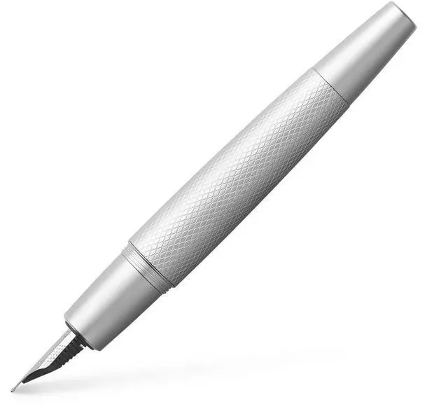 Main image of e-motion Fountain Pen, Pure Silver - Extra Fine