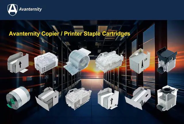 Alt view image 6 of 6 - 's Staple Refills, Compatible with HP J8J96A Staple Cartridge Refills/HP LaserJet Inner/Booklet Staples Y1G13A (Pack of 4 Boxes)
