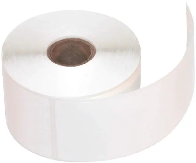 Main image of Direct Thermal Labels 2"x4", White, Permanent Adhesive, Topcoated, Perforated Between Labels, 1" Core, 12 Rolls per Carton, 350 Labels per Roll (530572)