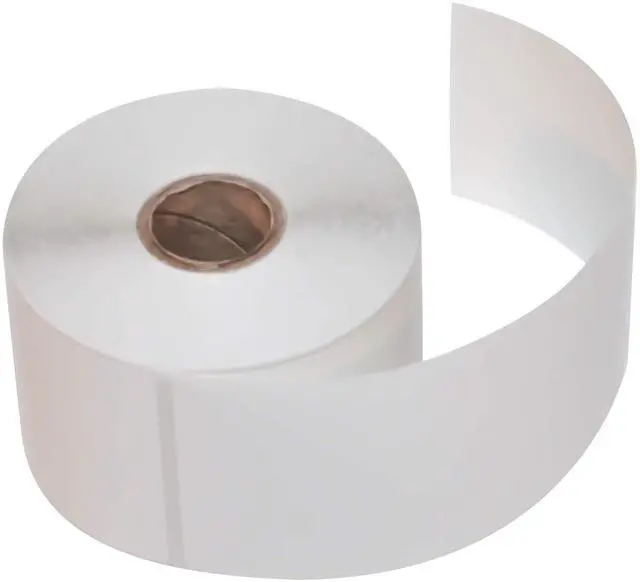 Main image of Direct Thermal Labels, 2 1/4-Inch x 4 Inch, White, Roll, Permanent Adhesive, Perforations Between Labels,350 per Roll, 12 Rolls per Carton (530627)