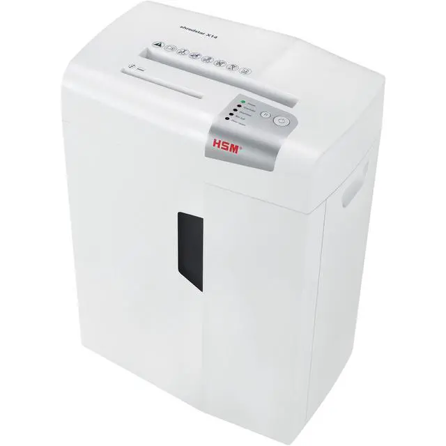 Alt view image 5 of 7 - shredstar X14 Cross-Cut Shredder; Shreds Up to 14 Sheets; 6.1-Gallon Capacity Shredder White | 1057W