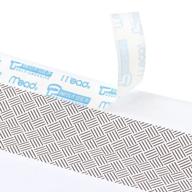 Alt view image 3 of 6 - #10 Envelopes, Letter Size, 4-1/8" x 9-1/2", Security Printed Lining for Privacy, Press-It Seal-It Self Adhesive Closure, Left Viewing Window Mailing Envelopes, 500 Count (742022) | (Pack of 5)