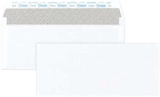 Alt view image 5 of 7 - #10 Security Business Envelopes Letter Size 4-1/8" x 9-1/2" Peel and Seal, Privacy Lined, No-Window, Press-It Seal-It Self-Adhesive for Home & Office Mailing, 200 Count (742020) (Pack of 12)