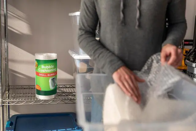 Alt view image 3 of 7 - Brand Small Bubble Cushioning Wrap for Moving&Shipping-30 FT Bubble Packing Wrap for Extra Protection Packaging Boxes&Mailers-Clear-Bubble Roll Moving Supplies,Perforated Every 12 IN,(Pack of 12)