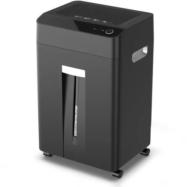 Main image of 24-Sheet Cross Cut Paper Shredder, 9 Gallon Heavy Duty Commercial Shredder for Home Office, P-5 High Security Shredders for Paper/CD/Credit Card/Staple/Clip, 40-Min Continuous Running Time