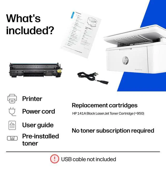 Alt view image 7 of 7 - Laserjet MFP M140w Wireless Black & White Printer, Print, scan, Copy, Fast speeds, Easy Setup, Mobile Printing, Best-for-Small Teams