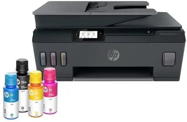 Main image of Smart Tank Plus 570 Wireless All-in-One Ink Tank Printer with up to 2 Years of Ink Included (5HX14A)