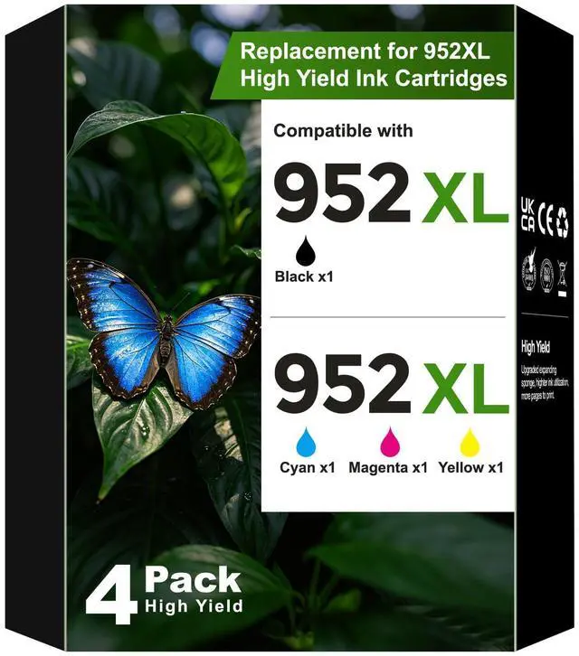 Main image of 952 952XL Ink Cartridges Office Jet Pro 8710 7740 for HP 952XL 952 HP952 HP952XL Ink Cartridges Combo Pack Work with HP Office Jet Pro 7740 8710 8720 8210 7720 8730 8715 8725 8740 Office Jet 8702
