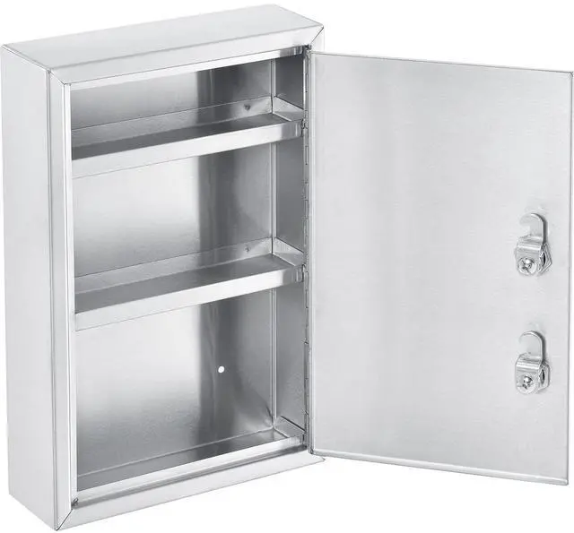 Main image of Stainless Steel Compact Medical Security Cabinet with Double Key Locks
