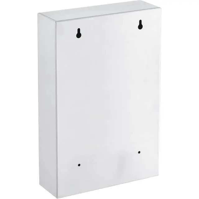Alt view image 4 of 7 - Stainless Steel Compact Medical Security Cabinet with Double Key Locks