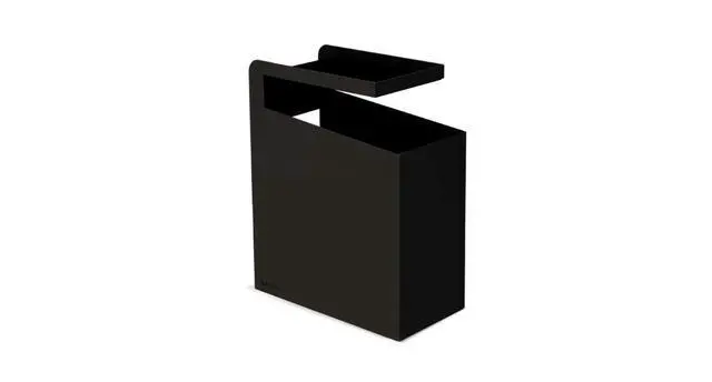 Alt view image 2 of 5 - Hanging Storage Cubby (Black)