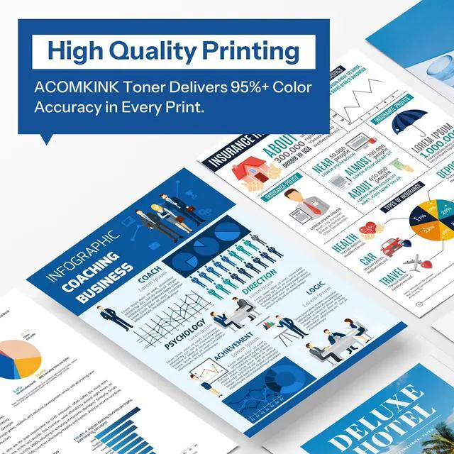 Alt view image 5 of 6 - TN-431 TN431 Cyan Magenta Yellow Toner Cartridge Replacement for Brother TN431 TN-431 HL-L8260CDW MFC-L8900CDW HL-L8360CDW MFC-L8610CDW Printer, TN4313PK