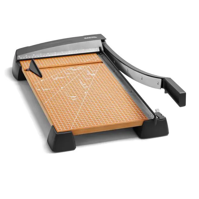 Alt view image 4 of 6 - Heavy Duty Wood Base Paper Trimmer, 18 Inch Cut