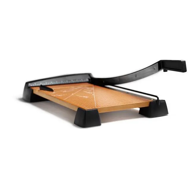 Alt view image 3 of 6 - Heavy Duty Wood Base Paper Trimmer, 18 Inch Cut