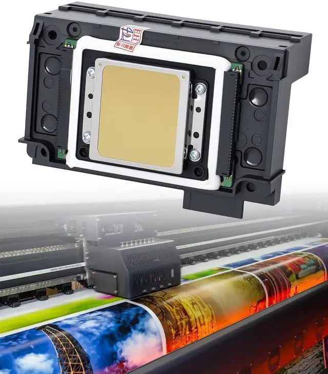 Main image of New XP600 Printhead, Print Head Replacement for XP600 XP601 XP510 UV & DTF Printer, 6 Color Printhead High-Precision Inkjet, Quick Install, Restore Optimal Printing Performance Full Inspection