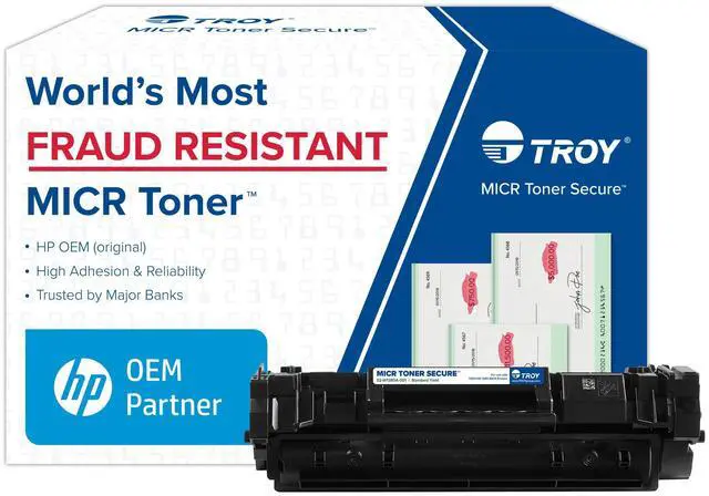 Main image of 3001 MICR Toner Secure Standard Yield Cartridge, Check Printing, Coordinating HP Part Number: W1380A, Yields 1500 Pages