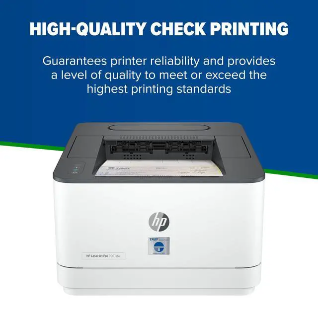 Alt view image 4 of 5 - 3001 MICR Toner Secure Standard Yield Cartridge, Check Printing, Coordinating HP Part Number: W1380A, Yields 1500 Pages