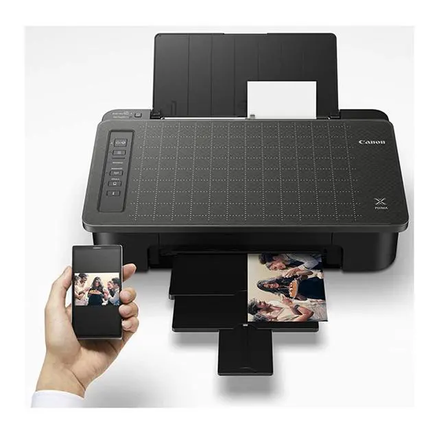 Alt view image 3 of 4 - TS302 Wireless, Single Function Inkjet Printer, Black, Works with Alexa