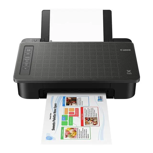 Alt view image 2 of 4 - TS302 Wireless, Single Function Inkjet Printer, Black, Works with Alexa