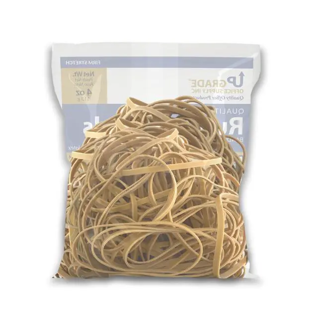 Alt view image 4 of 7 - Upgrade UPG22733CS Size 33 Rubber Bands (3-1/2 x 1/8 in), 1/4 lb per Bag, 40-Bag Case Pack, USA