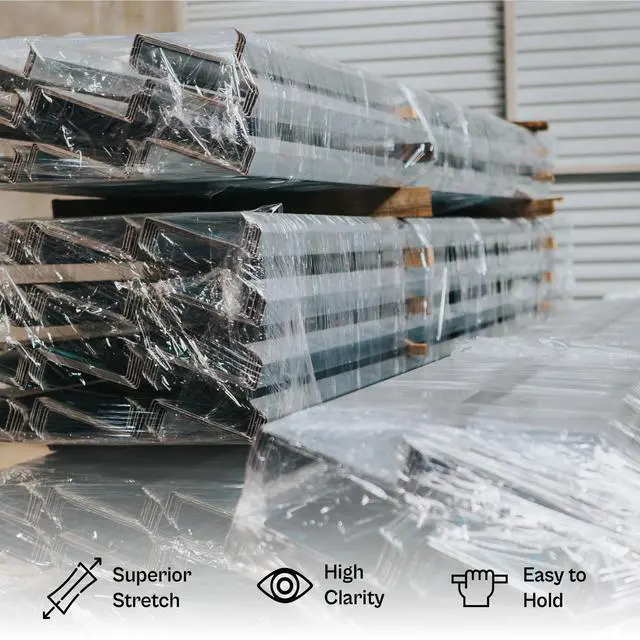 Alt view image 5 of 7 - PSBM Mini Stretch Wrap with Extended Core Handles, 12 Rolls 5 Inch x 1000 Feet 45 Gauge Heavy Duty Plastic Wrap Industrial Strength Shrink Film for Moving, Packing & Shipping