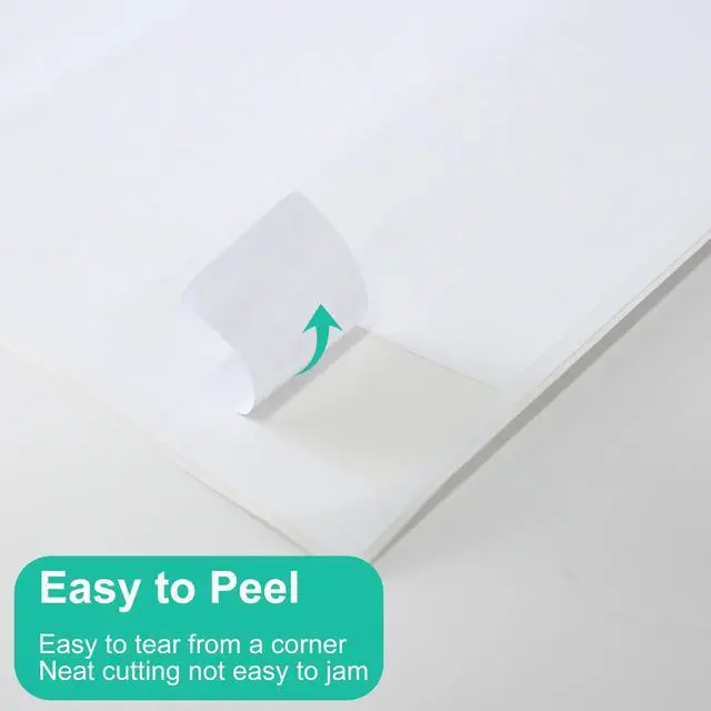 Alt view image 4 of 5 - Printable Address Labels, 1" x 2-5/8", 45,000 Labels, 30 per Sheet, Mailing Labels for Envelopes, Inkjet/Laser Printer Compatible (1500 Sheets)