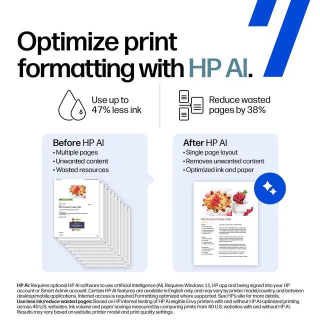 Alt view image 4 of 7 - Envy 6155 Wireless All-in-One Color Inkjet Printer, Print, Scan, Copy, Duplex Printing Best-for-Home, 3 Month Trial of Instant Ink Included, AI-Capable (C2WR7A) Portobello