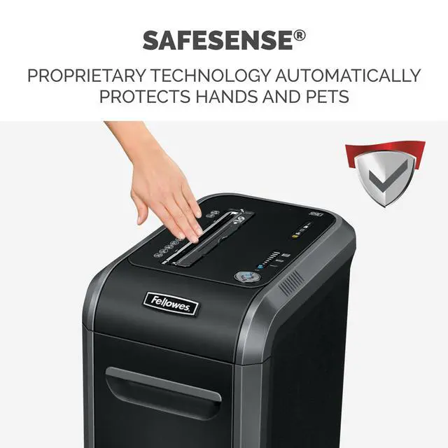 Alt view image 3 of 7 - Powershred 99Ci 18-Sheet 100% Jam-Proof Heavy Duty Crosscut Paper Shredder Machine for Office and Home, Black/Gray 3229912
