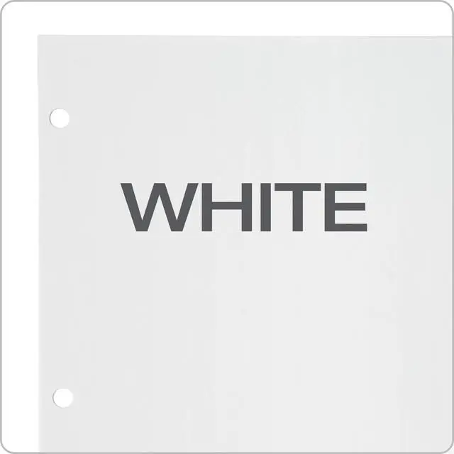 Alt view image 4 of 6 - Binder Dividers for 3 Ring Binders, 8-Tab Dividers, Write On Tabs, White Paper, 10 Count (Pack of 10)