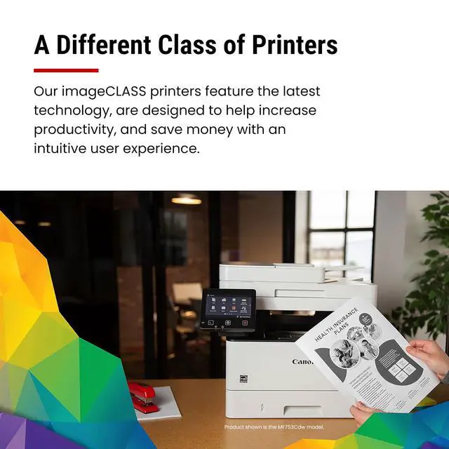 Alt view image 7 of 7 - imageCLASS MF462dw II - Monochrome Wireless Duplex Laser Printer with Print, Copy, Scan, Fax, Expandable Paper Capacity, 37 PPM