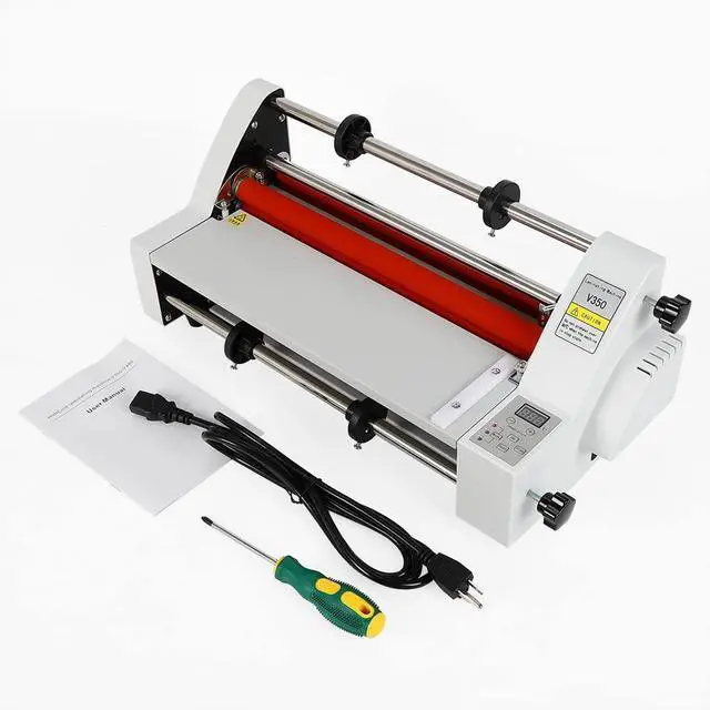 Main image of V350 Hot Cold Roll Laminator, 350mm, Black, A3, Tabloid, LM-01
