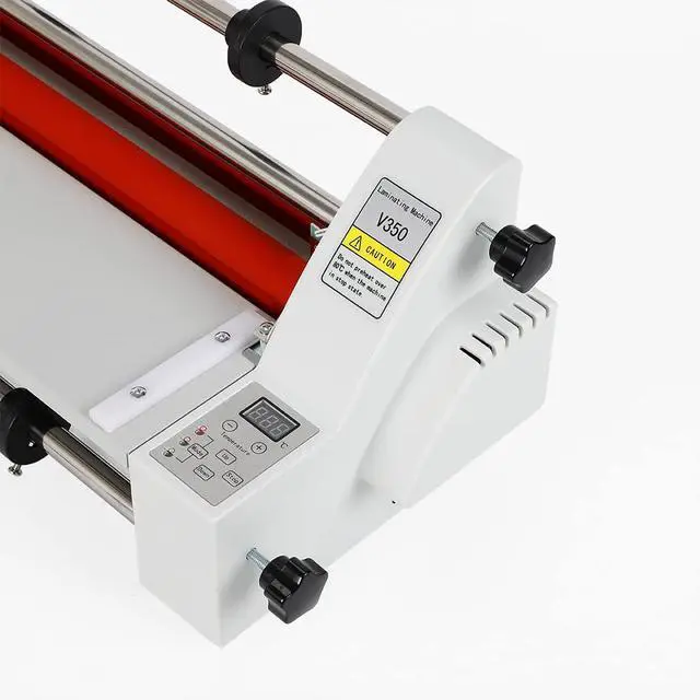 Alt view image 7 of 7 - V350 Hot Cold Roll Laminator, 350mm, Black, A3, Tabloid, LM-01