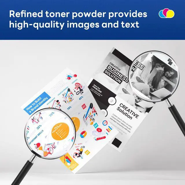 Alt view image 4 of 7 - TN-223 TN223BK/C/M/Y Toner Cartridge Replacement for Brother TN223 TN 223 TN2234PK TN-223BK/C/M/Y Ink Cartridge, TN223 Black/Cyan/Magenta/Yellow Toner Cartridges Set