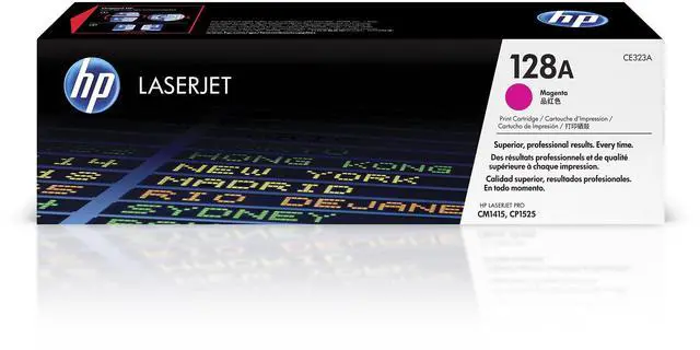 Main image of 128A Magenta Toner Cartridge | Works LaserJet Pro CM1415 Color, CP1525 Color Series | CE323A