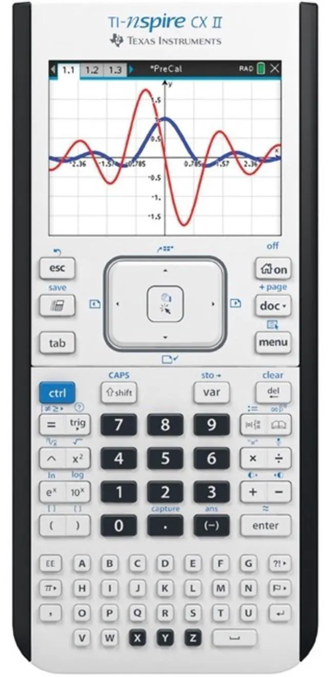 Main image of TI-Nspire CX II Graphing Calculator