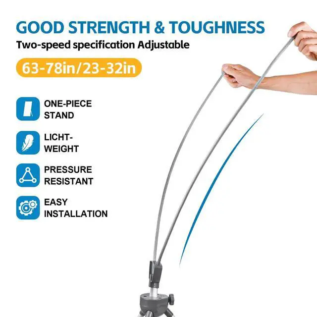 Alt view image 3 of 7 - X Banner Stand Adjustable Fit Banner 23 x 63 to 32 x 78 Inch(STAND ONLY), Portable Travel Bag,Bigger,MoreAdaptableAdvertising,Stores, Tradeshow,Restaurant,Event,Birthday& Party (8 Pack)