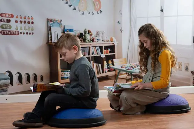 Alt view image 2 of 7 - Active Floor Seat - for Students, and Children of All Ages - Flexible Seating That Can Increase Focus and Concentration