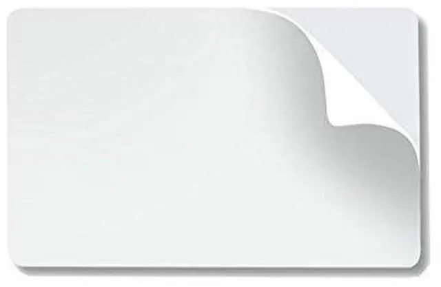 Main image of Fargo/HID Global - 82279 - Hid Global, Ultracard 10 Mil, Adhesive Mylar Backed Cards, Not for Use