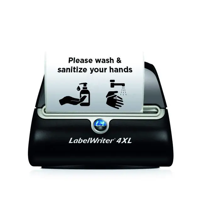 Alt view image 4 of 7 - Authentic LW Extra-Large Shipping Labels Labels for LabelWriter 5XL and 4XL Label Printers Only White 4" x 6" 1 Roll of 220 (Pack of 6)