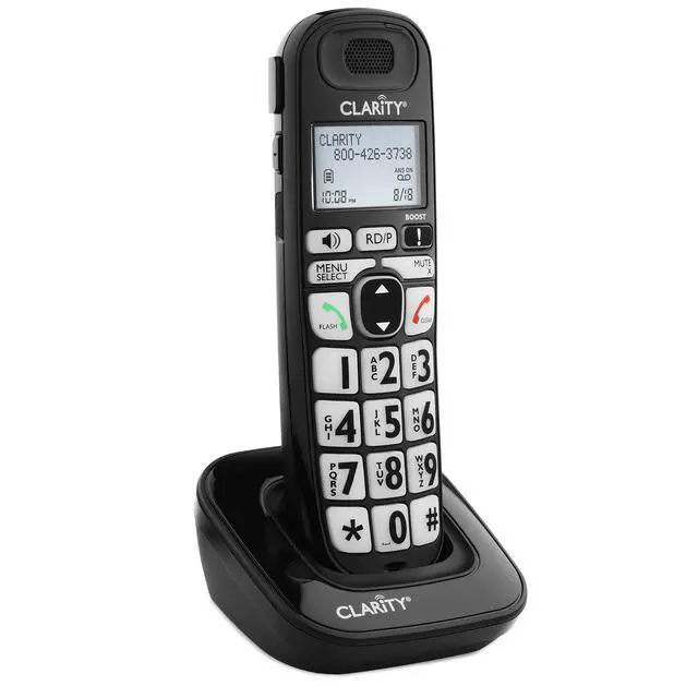 Alt view image 4 of 5 - E814CC Amplified Corded Hearing impaired Phones for Elderly (E814CC Base Phone)