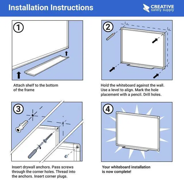 Alt view image 7 of 7 - Sales Leaderboard Whiteboard 36" x 24"