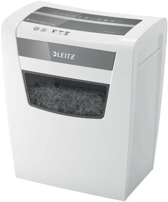 Main image of IQ Home Office S Paper Shredder, Capacity 9-8 Sheets (70-80 g/m²), Cuts Particles, Safety Level P4, 15 Litre Waste Container, Shredder, White, 80360000