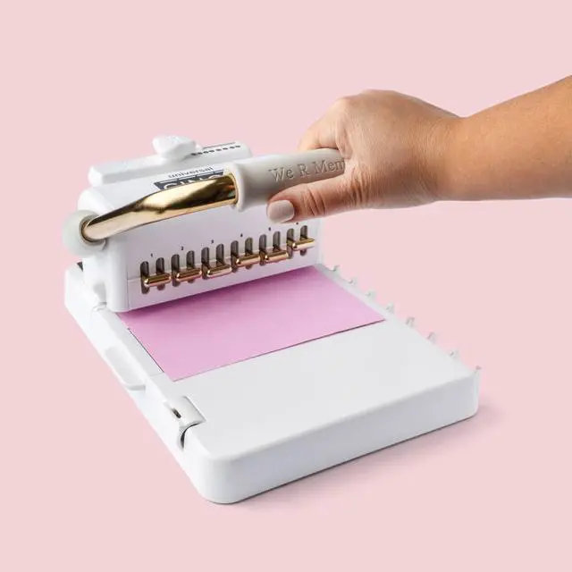 Alt view image 3 of 7 - Universal Cinch Book Binding Machine, Spiral Binding, Wire Binding, Book Binder Machine for Bookbinding, Book Making, Spiral Notebook Maker, and Binding Kits