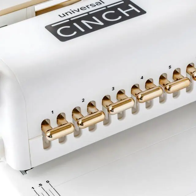 Alt view image 4 of 7 - Universal Cinch Book Binding Machine, Spiral Binding, Wire Binding, Book Binder Machine for Bookbinding, Book Making, Spiral Notebook Maker, and Binding Kits