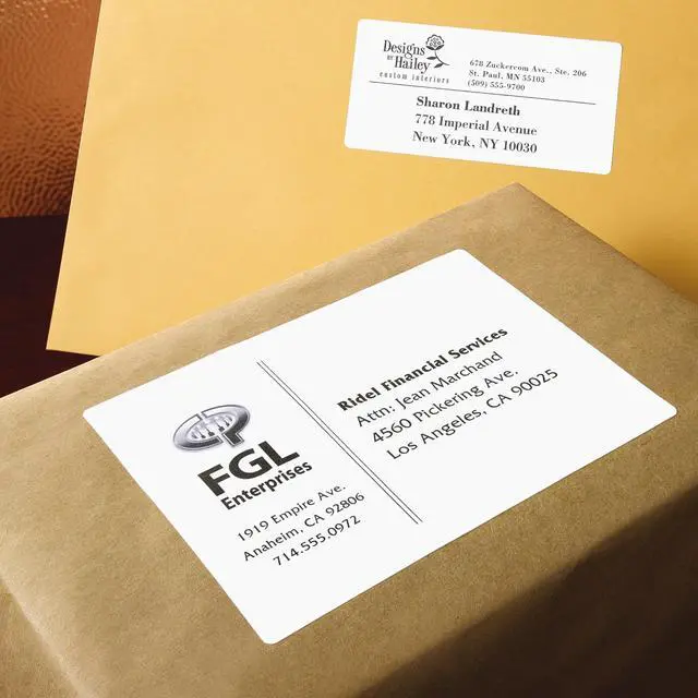 Alt view image 7 of 7 - Shipping Address Labels, Laser Printers, 2,000 Labels, 3-1/2 x 5, Permanent Adhesive, TrueBlock (5-Pack 5168)