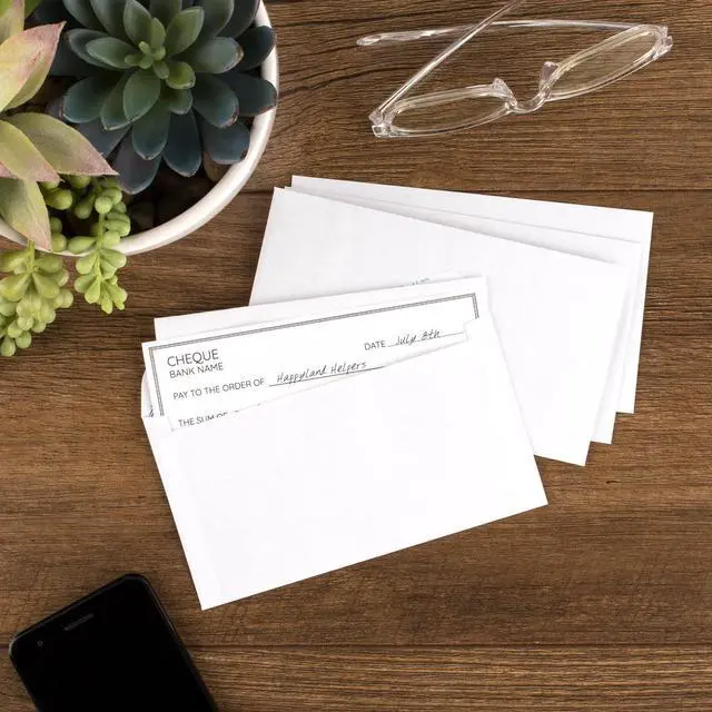 Alt view image 2 of 7 - #6-3/4 Envelopes, 3-5/8" x 6-1/2", Security Printed Lining for Privacy, Press-It Seal-It Self Adhesive Closure, White All-Purpose 20-lb Paper Mailing Envelopes (742021), 500 Count (Pack of 5)