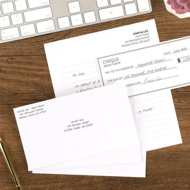 Alt view image 4 of 7 - #6-3/4 Envelopes, 3-5/8" x 6-1/2", Security Printed Lining for Privacy, Press-It Seal-It Self Adhesive Closure, White All-Purpose 20-lb Paper Mailing Envelopes (742021), 500 Count (Pack of 5)